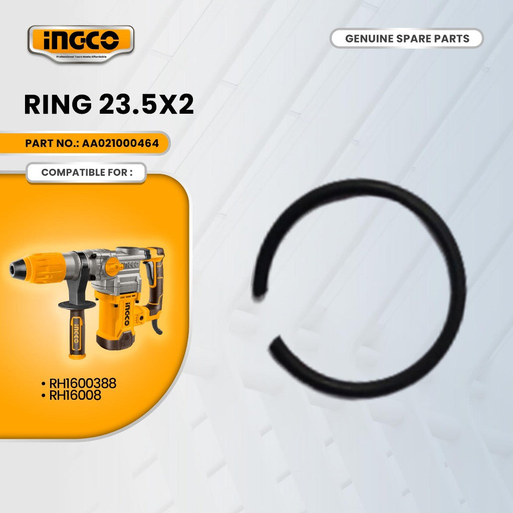 INGCO AA021000464 Ring 23.5X2 for RH1600388 Rotary Hammer 1600W ING-SP