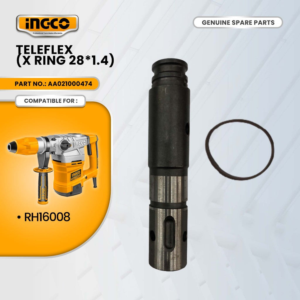 Ingco AA021000474 Teleflex (X ring 28*1.4) for RH16008 Rotary Hammer 1600W ING-SP