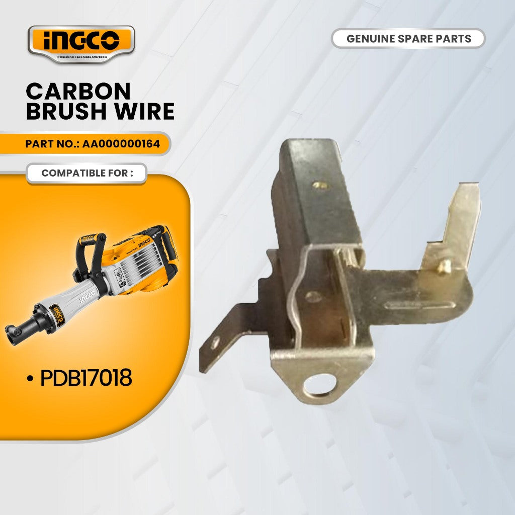 INGCO AA000000164 Carbon Brush Wire for PDB17018 Demolition Breaker 1700W ING-SP