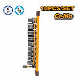 Ingco by Winland 10PCS/Set 3/8inches Dr. Impact Socket Set HKISSD38104 ING-HT