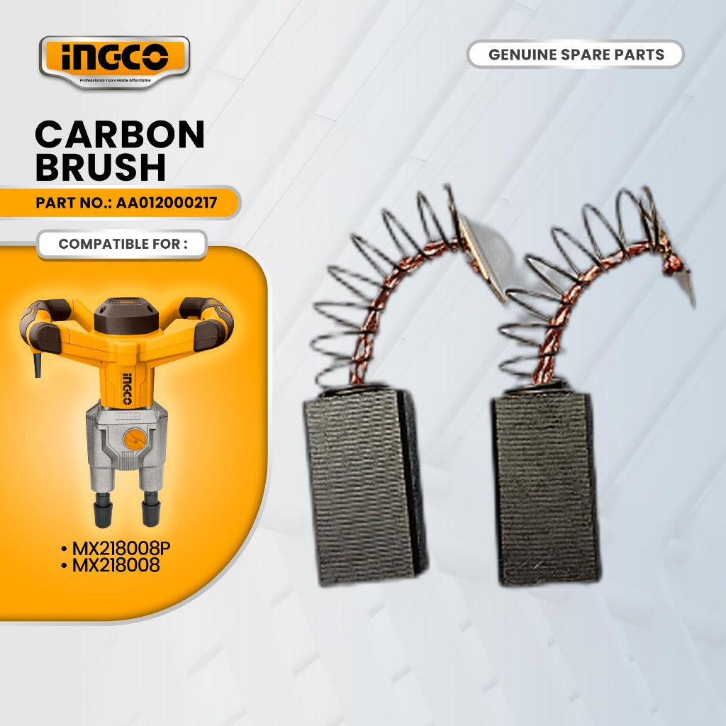 INGCO AA012000217 Carbon Brush for MX218008P Mixer 1800W ING-SP