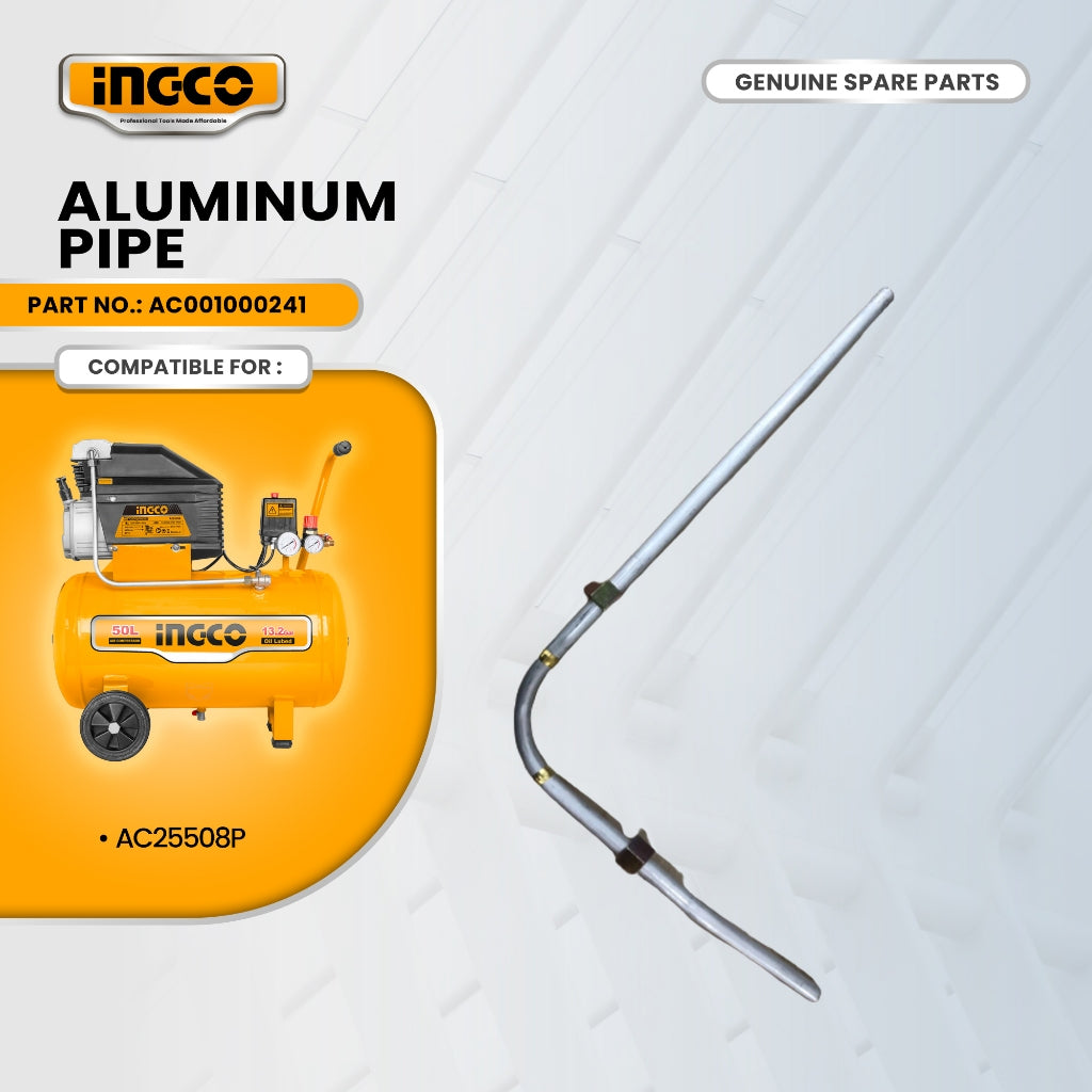 INGCO AC001000241 Aluminum Pipe for AC25508P Air Compressor 1.8kW (2.5HP) ING-SP
