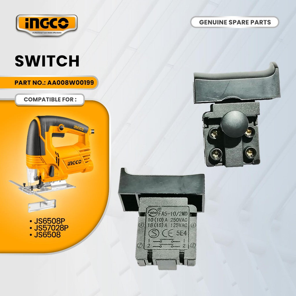 INGCO AA008W00199 Switch for JS6508P Jig Saw 650W ING-SP