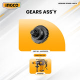 INGCO AA021001131 Gears Ass'Y for RH150028 Rotary Hammer 1500W ING-SP
