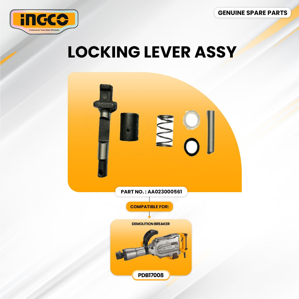 INGCO AA023000561 Locking Lever Assy for PDB17008 Demolition Breaker 1700W ING-SP