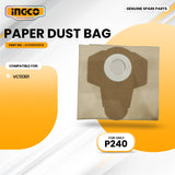 INGCO XC00000039 Vacuum Cleaner Paper Dust Bag ING-SP