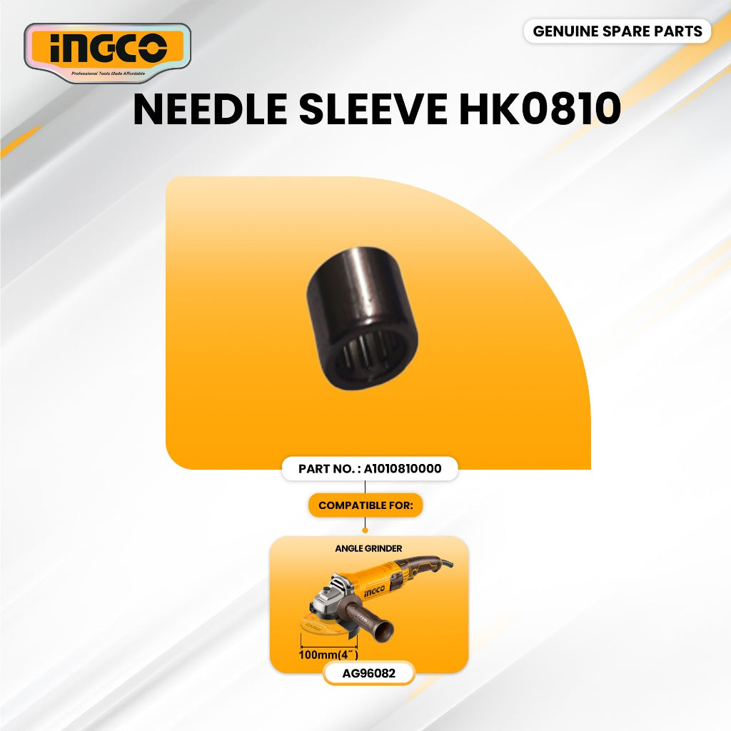 INGCO A1010810000 Needle Sleeve Hk0810 for AG96082 Angle Grinder 960W 4 ING-SP