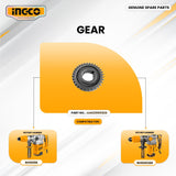 INGCO AA021000526 Rotary Hammer 1600W Gear ING-SP