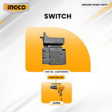 INGCO AA007W00011 Switch for ED2808 Electric Drill 280W 10mm ING-SP