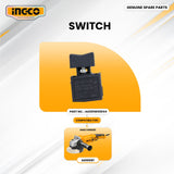 INGCO AA001W00044 Switch for  AG101087 Angle Grinder 1010W 4 ING-SP