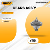 INGCO DD00004629 Gears Ass'Y for RH10506 Rotary Hammer 1050W ING-SP