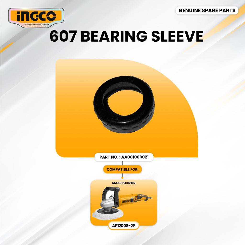 INGCO AA001000021 607 Bearing Sleeve for AP12008-2P Angle Polisher 1200W ING-SP