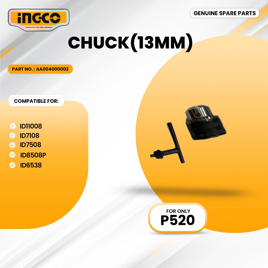 INGCO AA004000002 Impact Drill Chuck(13mm) ING-SP