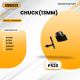 INGCO AA004000002 Impact Drill Chuck(13mm) ING-SP