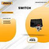 INGCO KY00000270W Air Compressor Oilless (X2) 1500W (4HP) 50L and 100L Switch ING-SP