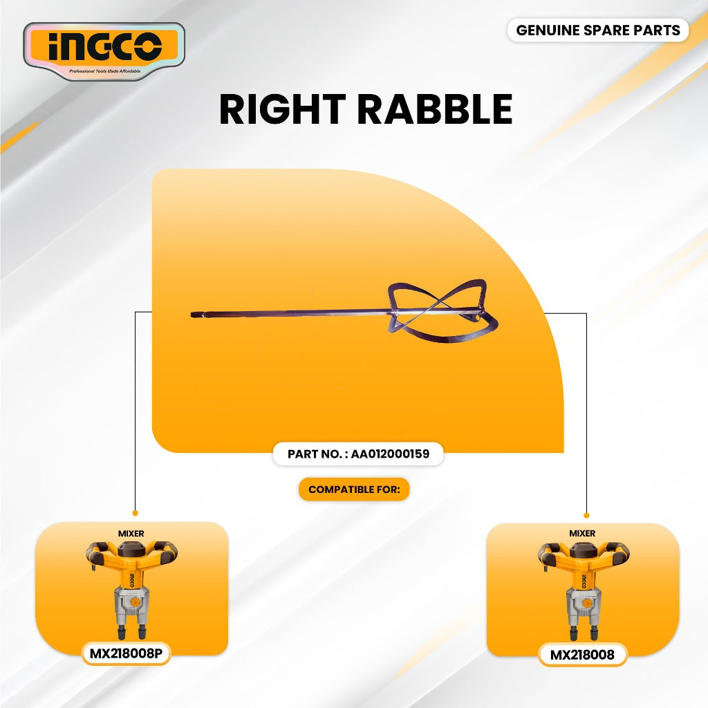 INGCO AA012000159 Electric Mixer Right Rabble ING-SP