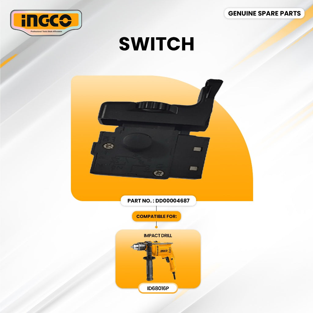 Ingco Impact Drill 680W Spare Part Switch for ID68016P ING-SP