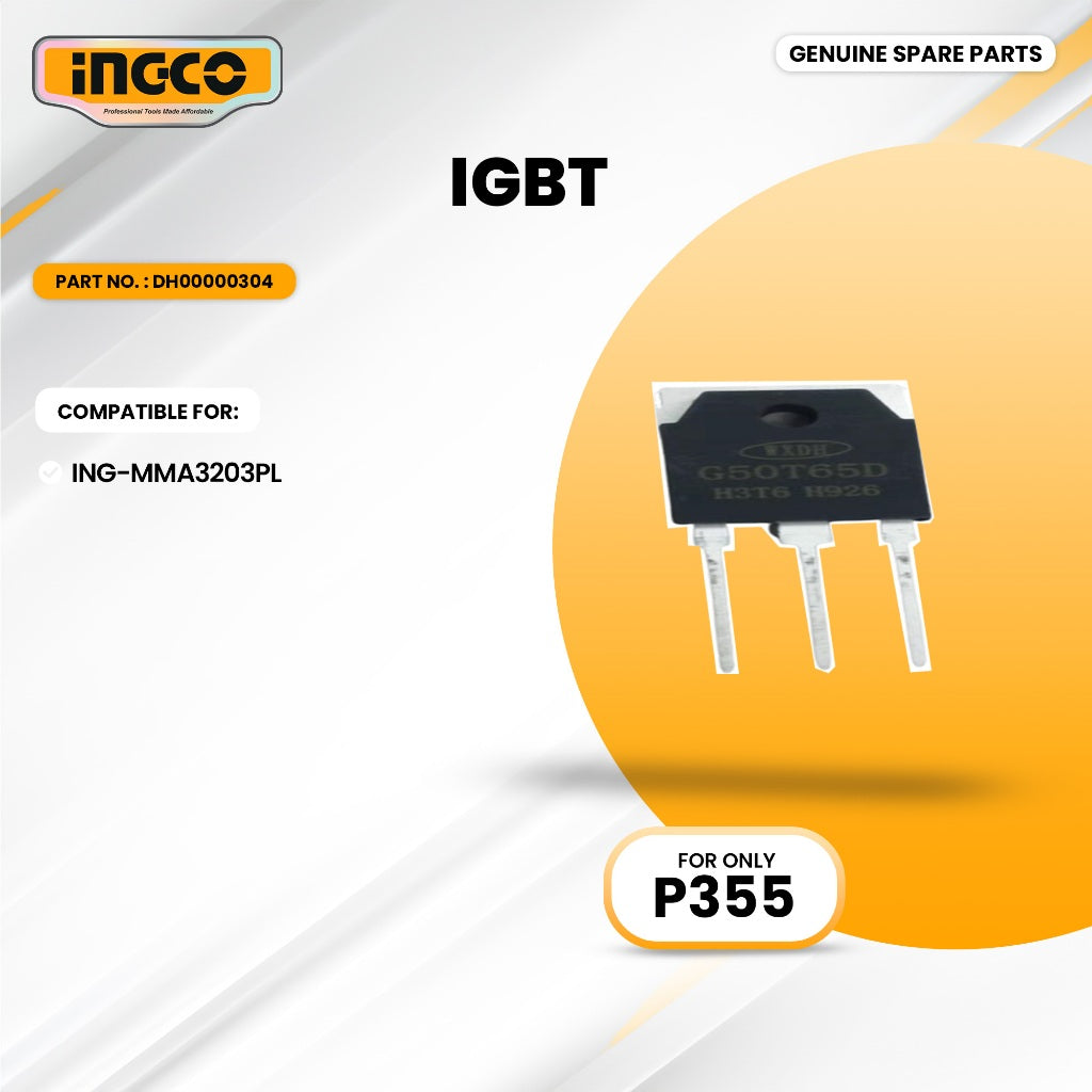 INGCO ING-DH00000304  IGBT for MMA3203PL Inverter MMA Welding Machine 320A ING-SP