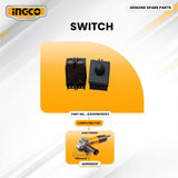 INGCO AA001W00033 Switch for AG900283P Angle Grinder 900W 4 ING-SP