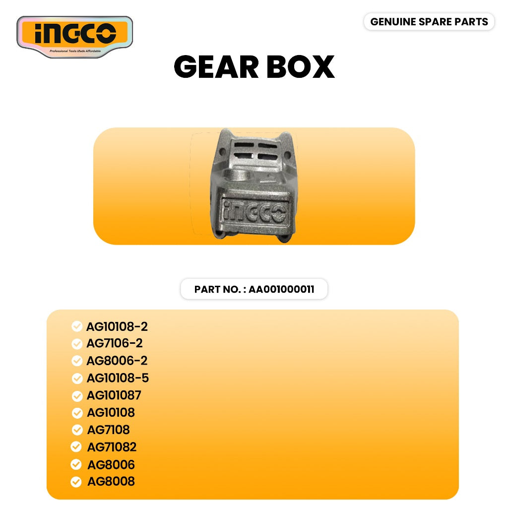 INGCO AA001000011 Angle Grinder gear box ING-SP