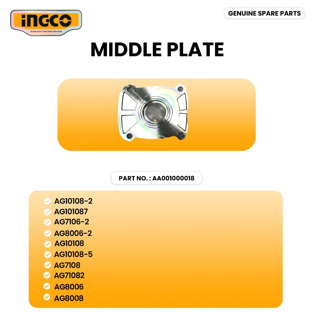 INGCO AA001000018 Angle Grinder Middle Plate ING-SP