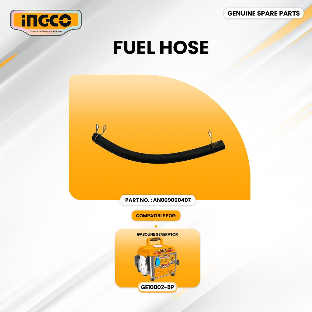 INGCO AN009000407 Fuel hose for GE10002-5P Gasoline Generator 1KVA ING-SP