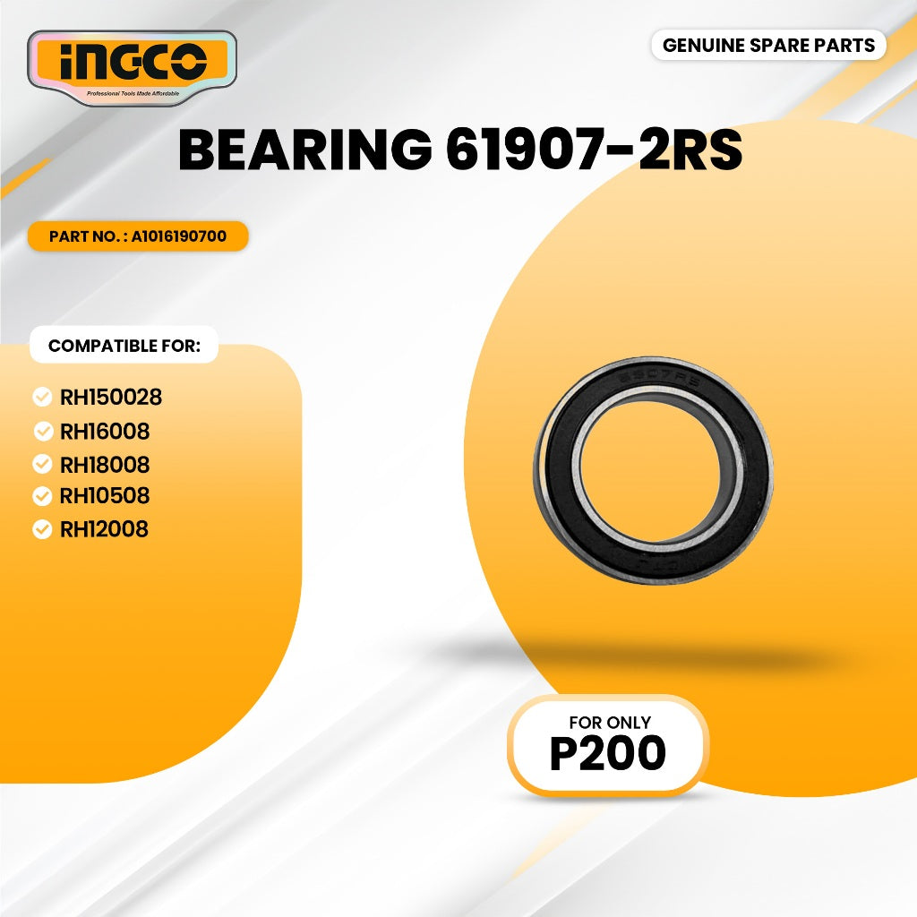 INGCO A1016190700 Rotary Hammer bearing 61907-2RS ING-SP