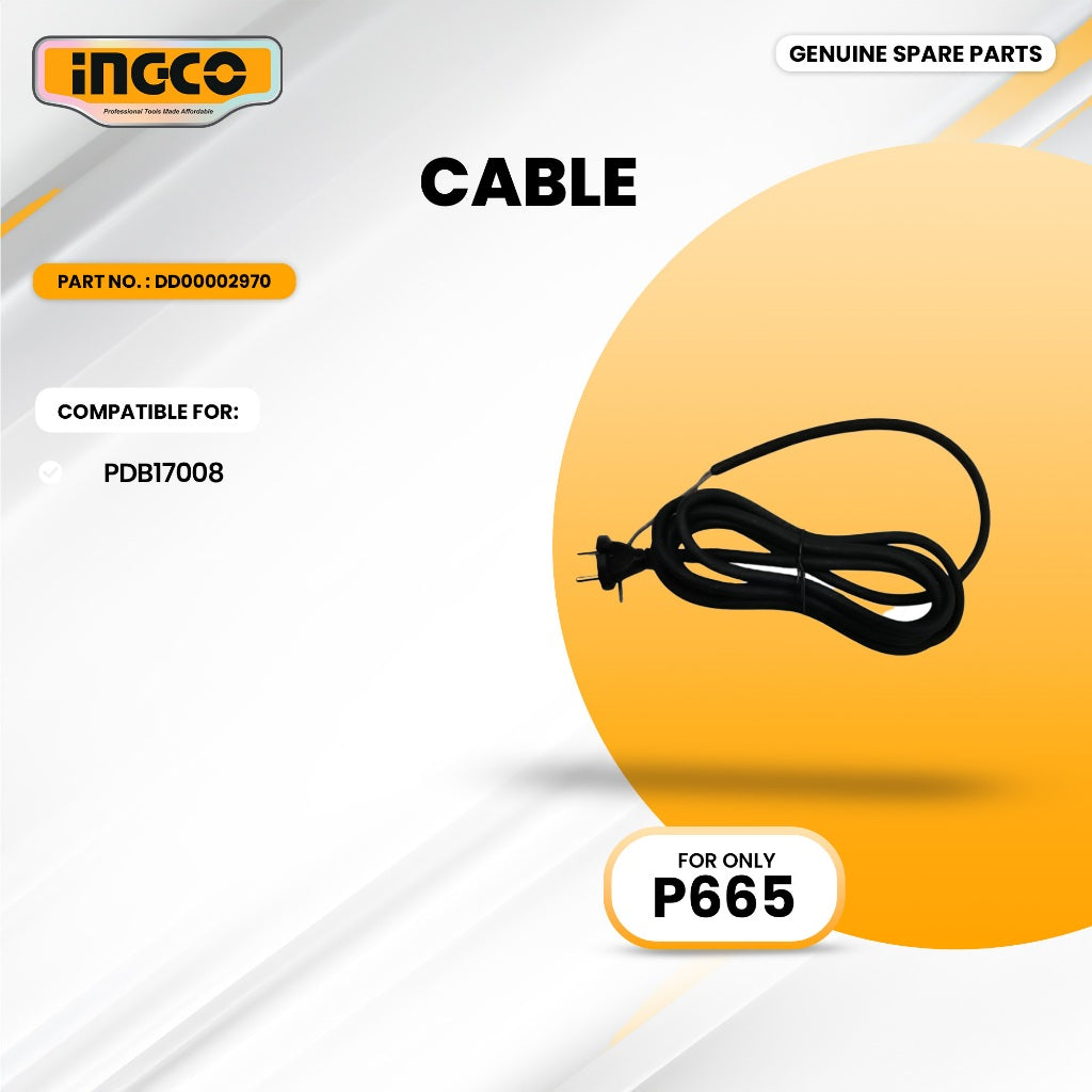INGCO DD00002970 Cable for PDB17008 Demolition Breaker 1700W ING-SP