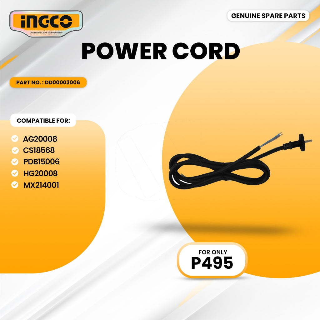 INGCO DD00003006 Angle Grinder, Circular Saw, Demolition Breaker, Heat Gun, and Selected Tools Power ING-SP