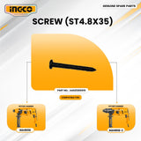 INGCO AA021000015 Rotary Hammer Screw (ST4.8X35) ING-SP