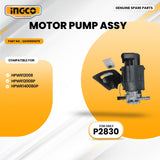 INGCO QX00000075 High Pressure Washer Motor Pump Assy ING-SP