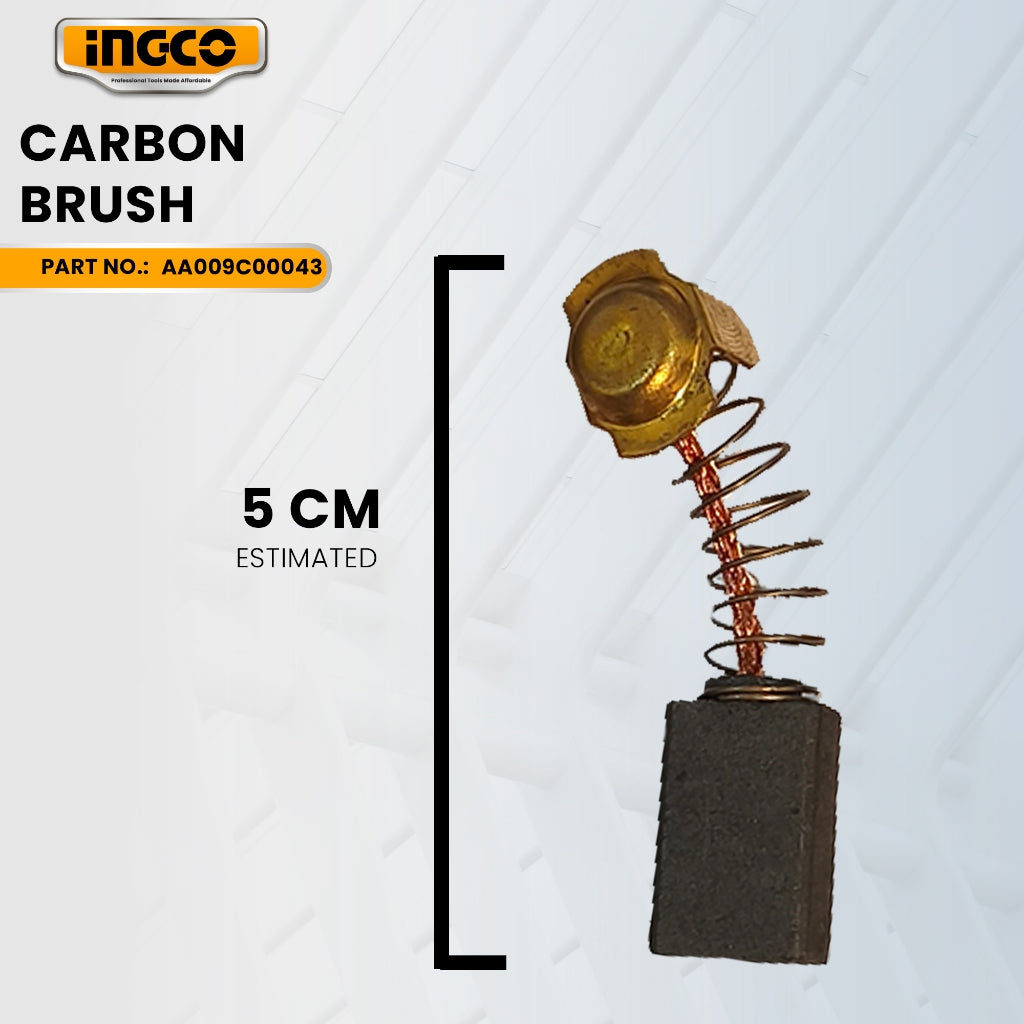 INGCO AA009C00043 Carbon Brush for CS18528 Circular Saw 7-1/4" 1400W ING-SP