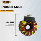 INGCO AM004000013 Inverter MMA Welding Machine, Inverter Flux Cord Arc Welding and Selected Tools In ING-SP