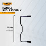 INGCO AAAC0000208 Handle sub-assembly for CSHSLI20141 Li-Ion Sheet Sander 20V ING-SP