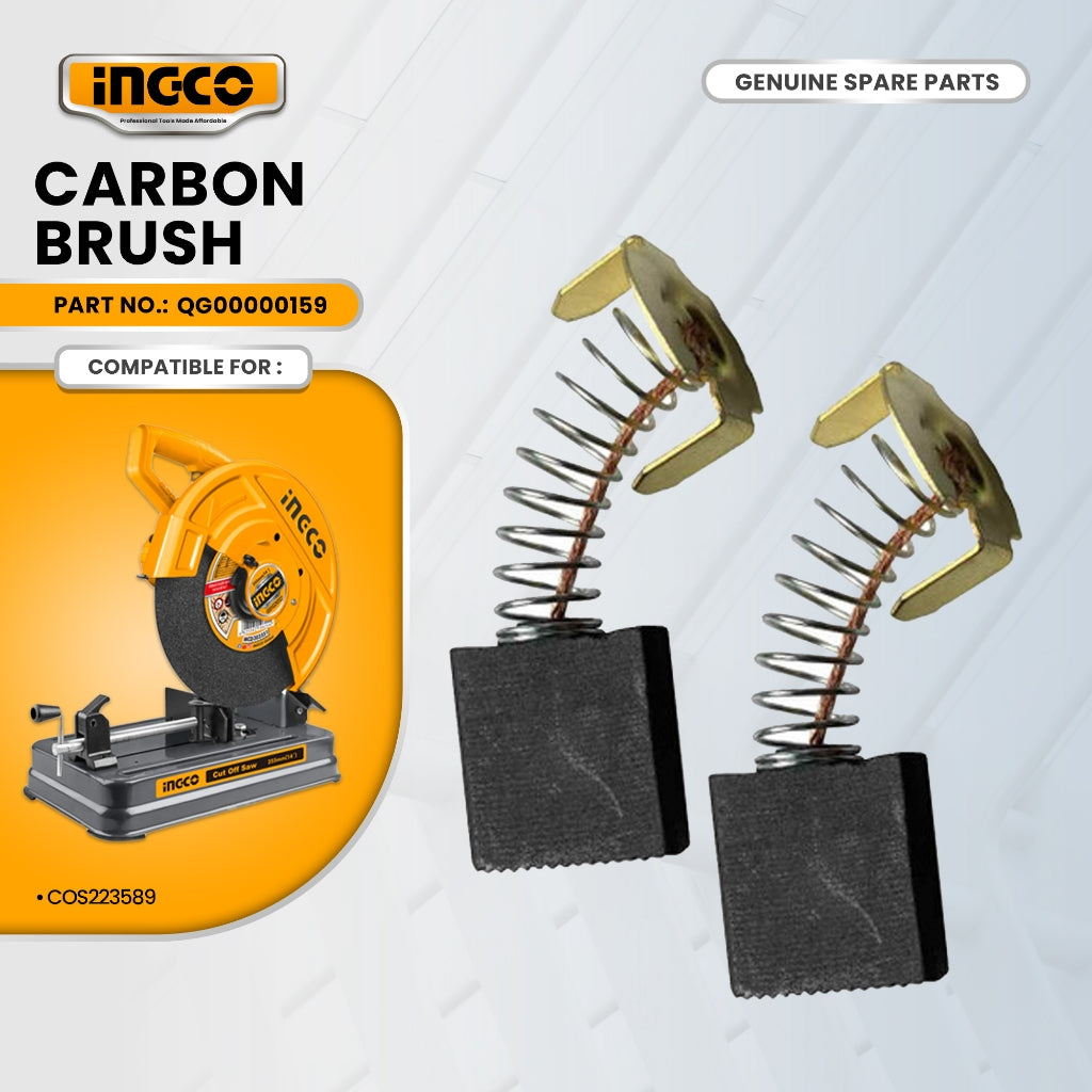 INGCO QG00000159 Carbon Brush for COS223589 Cut Off Saw Machine 14" 2200W-2400W ING-SP