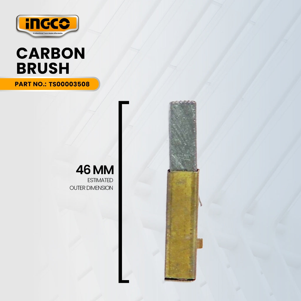 INGCO TS00003508 Carbon brush for VC12205 Wet & Dry Vacuum Cleaner ING-SP