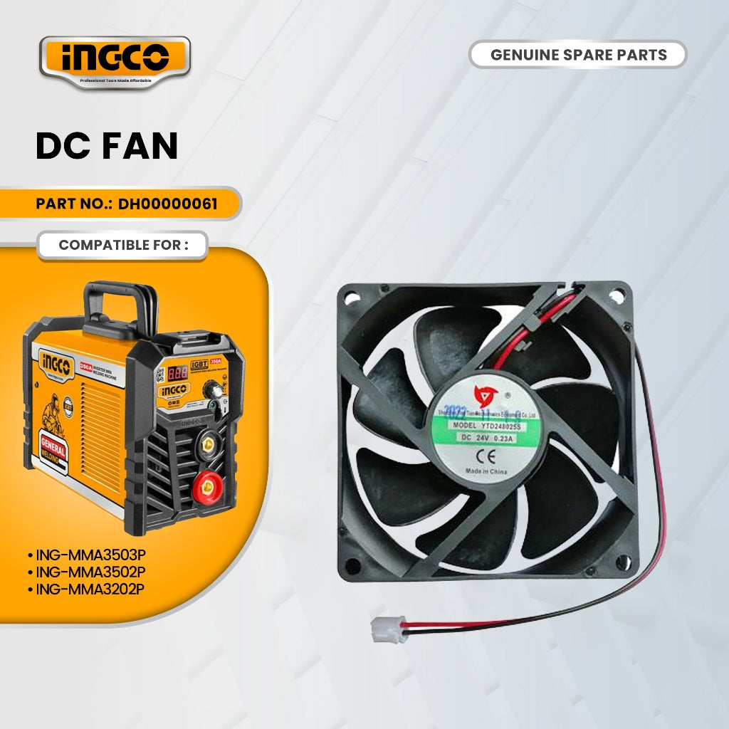 INGCO DH00000061 DC fan for ING-MMA3503P  Inverter MMA Welding Machine 350A ING-SP