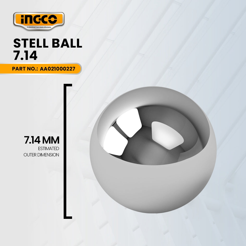 INGCO AA021000227 Rotary Hammer 1050W Stell Ball 7.14 ING-SP