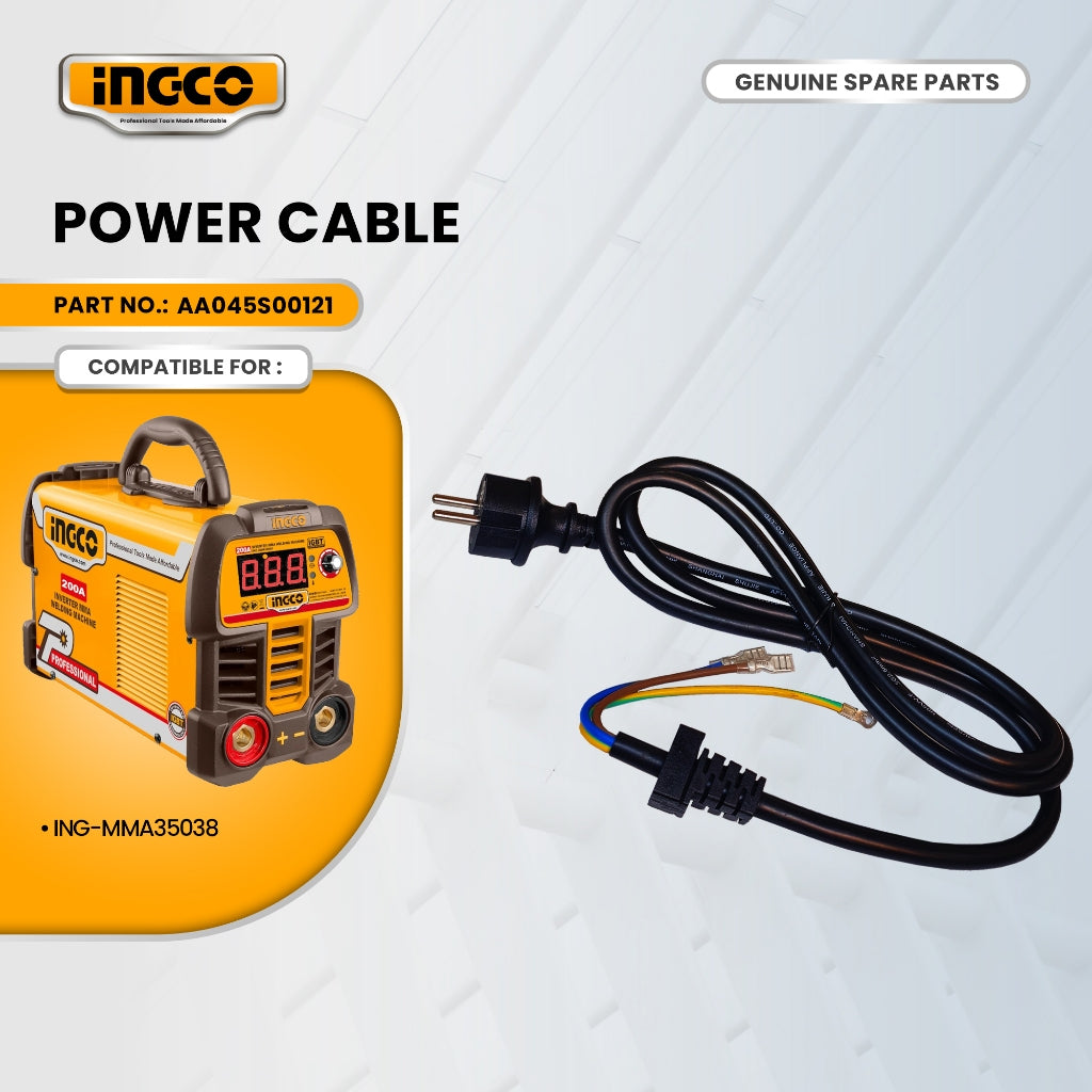 INGCO A1002000121 Power Cable 32.5Mm2 1.5M