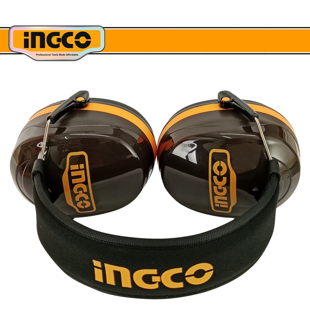 Ingco Impact Resistant Earmuff ANSI3.19-1974 & EN352-2:2020 With Extra Earplug HEM3328
