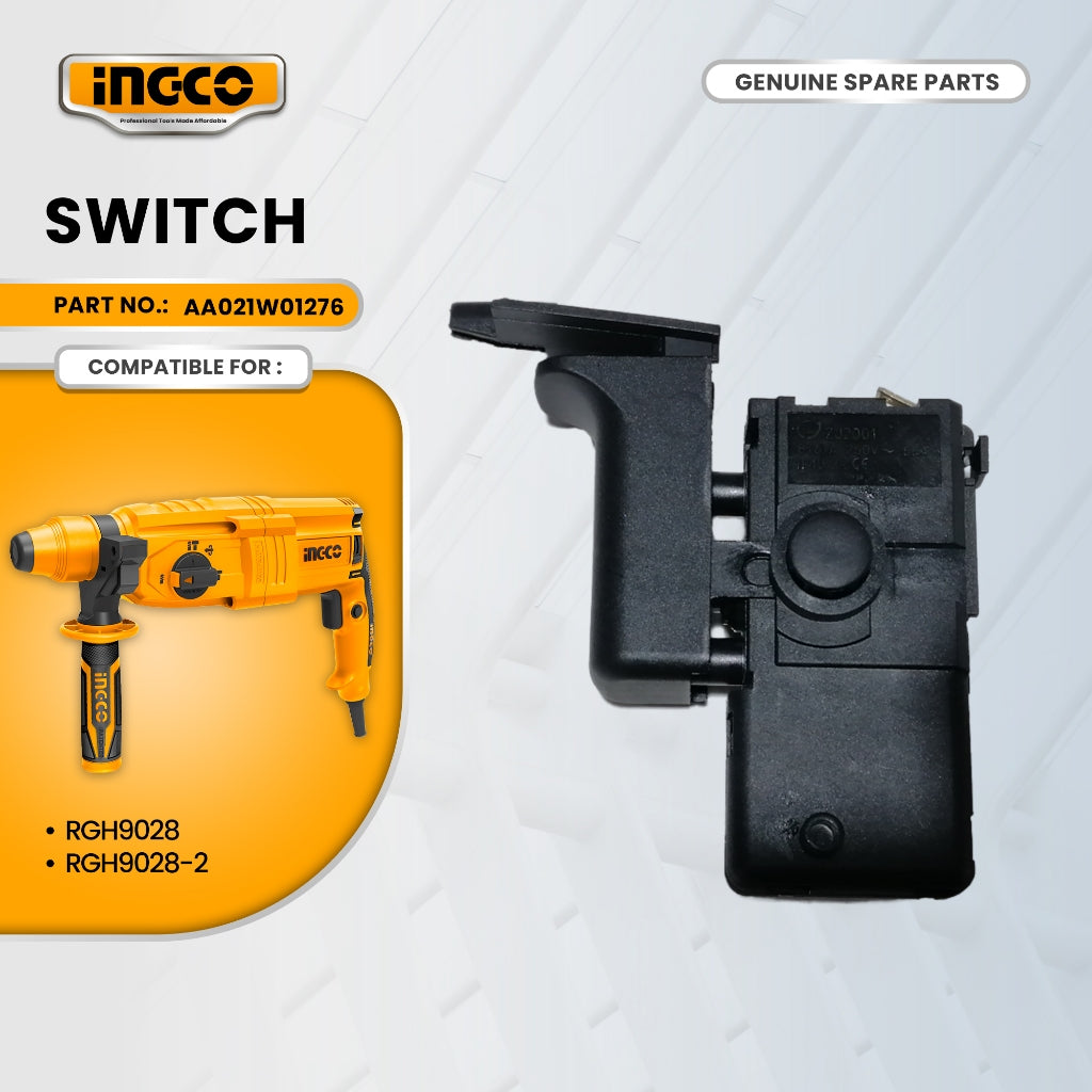 INGCO AA021W01276 Switch for RGH9028 Rotary Hammer 800W ING-SP