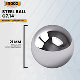 INGCO DD00000791 Steel Ball c7.14 for RGH9528 Rotary Hammer 950W ING-SP