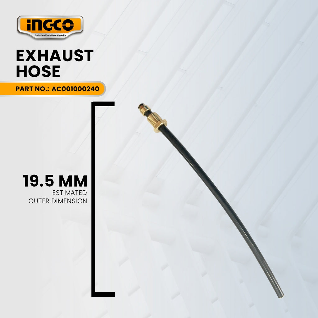 INGCO AC001000240 Exhaust Hose for AC25508P Air Compressor 1.8kW (2.5HP) ING-SP