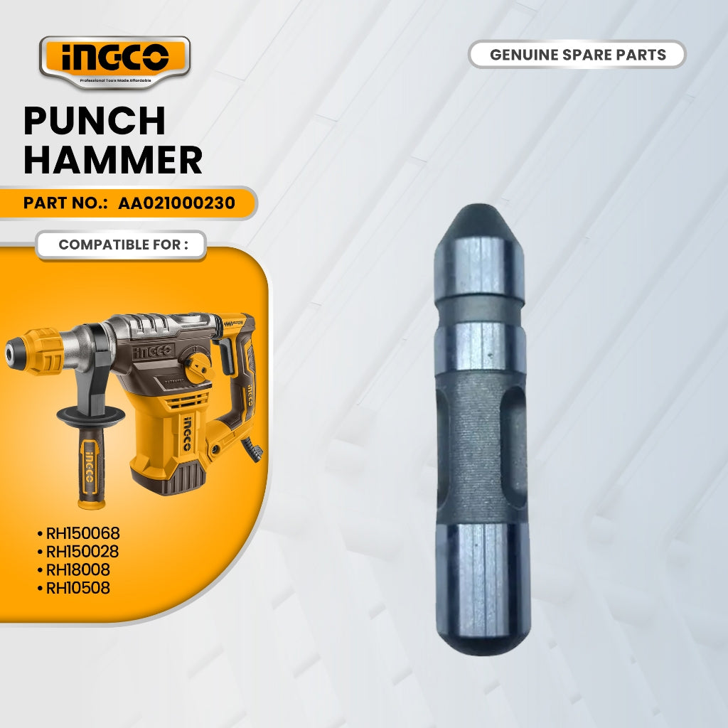INGCO AA021000230 Rotary Punch Hammer for RH150068 Rotary Hammer Drill 1500W ING-SP