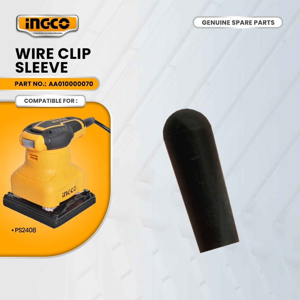 INGCO AA010000070 Palm Sander 240W Wire Clip Sleeve ING-SP