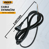 INGCO DD00000867 Cable 2X1mm² 2M for RGH9528 Rotary Hammer 950W ING-SP