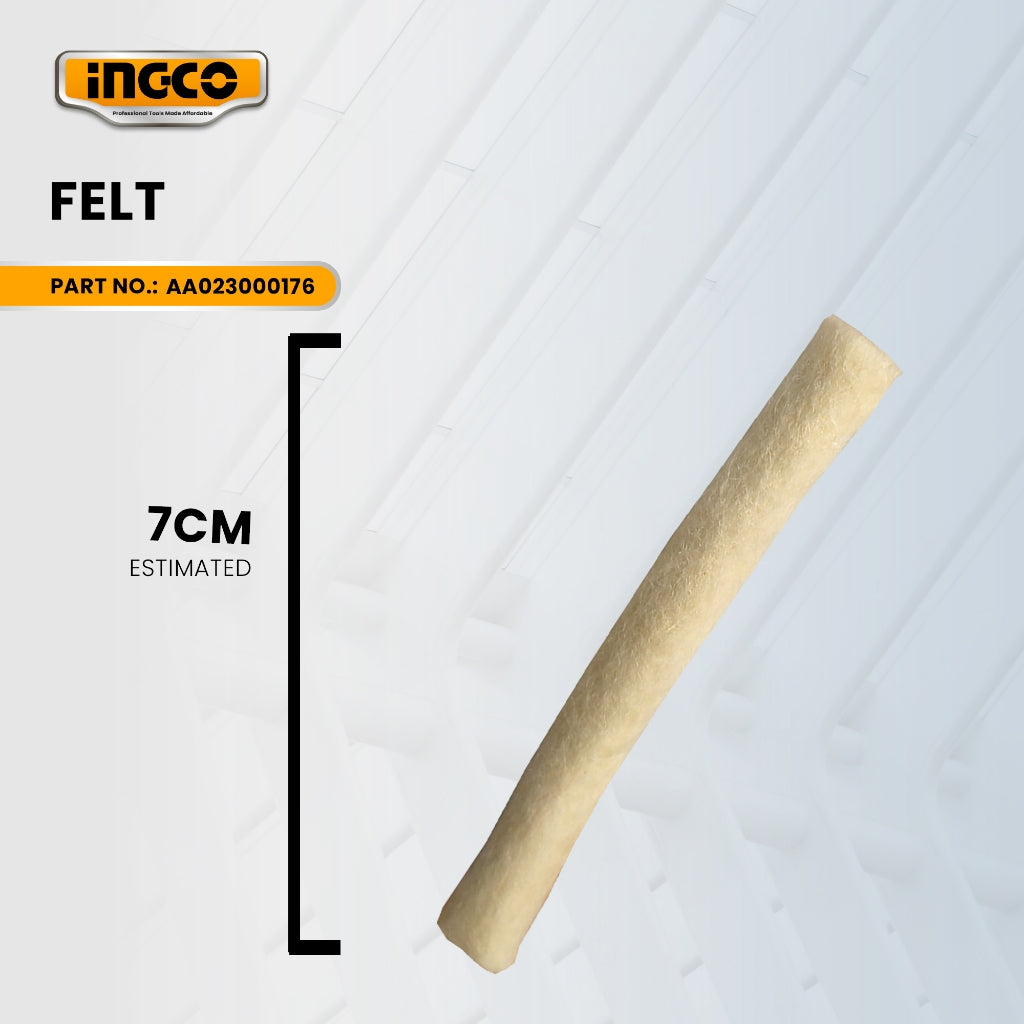 INGCO AA023000176 Felt for PDB17008 Demolition / Jack Hammer 1700W ING-SP