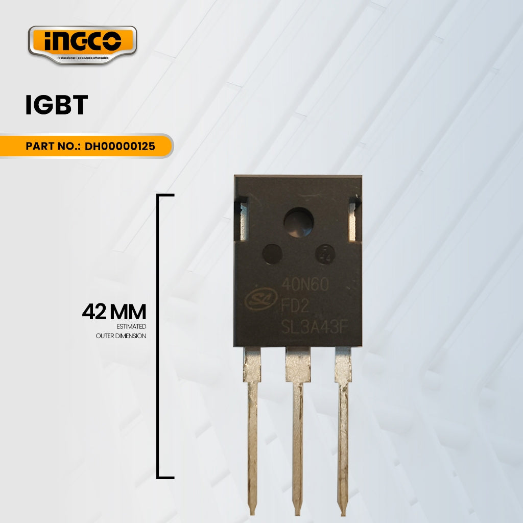 INGCO DH00000125 IGBT for ING-MMA3505P Inverter MMA Welding Machine 350A ING-SP