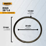 INGCO AA021000239 Rotary Hammer Ring 28*1.6 ING-SP