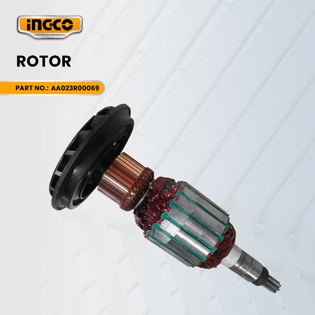 INGCO AA023R00069 Rotor for PDB15006 Demolition Breaker 1500W ING-SP
